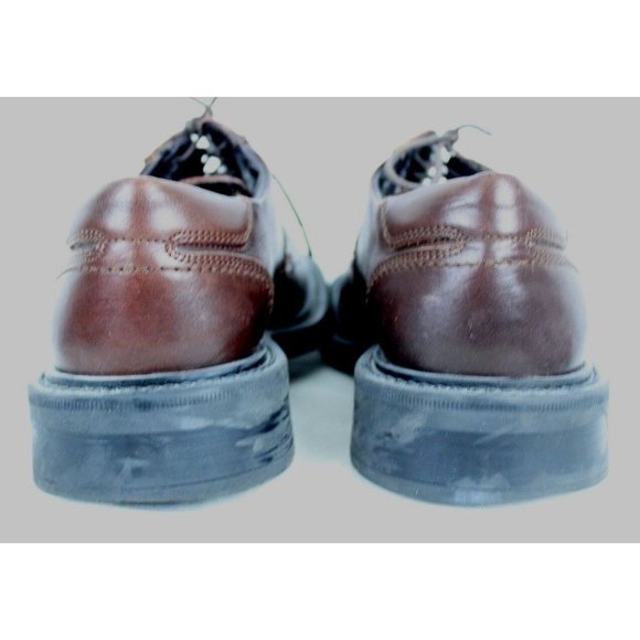 Kenneth Cole Reaction Brown Lace Up Leather Oxfords Dress Shoes Size 8 Italy main image 9